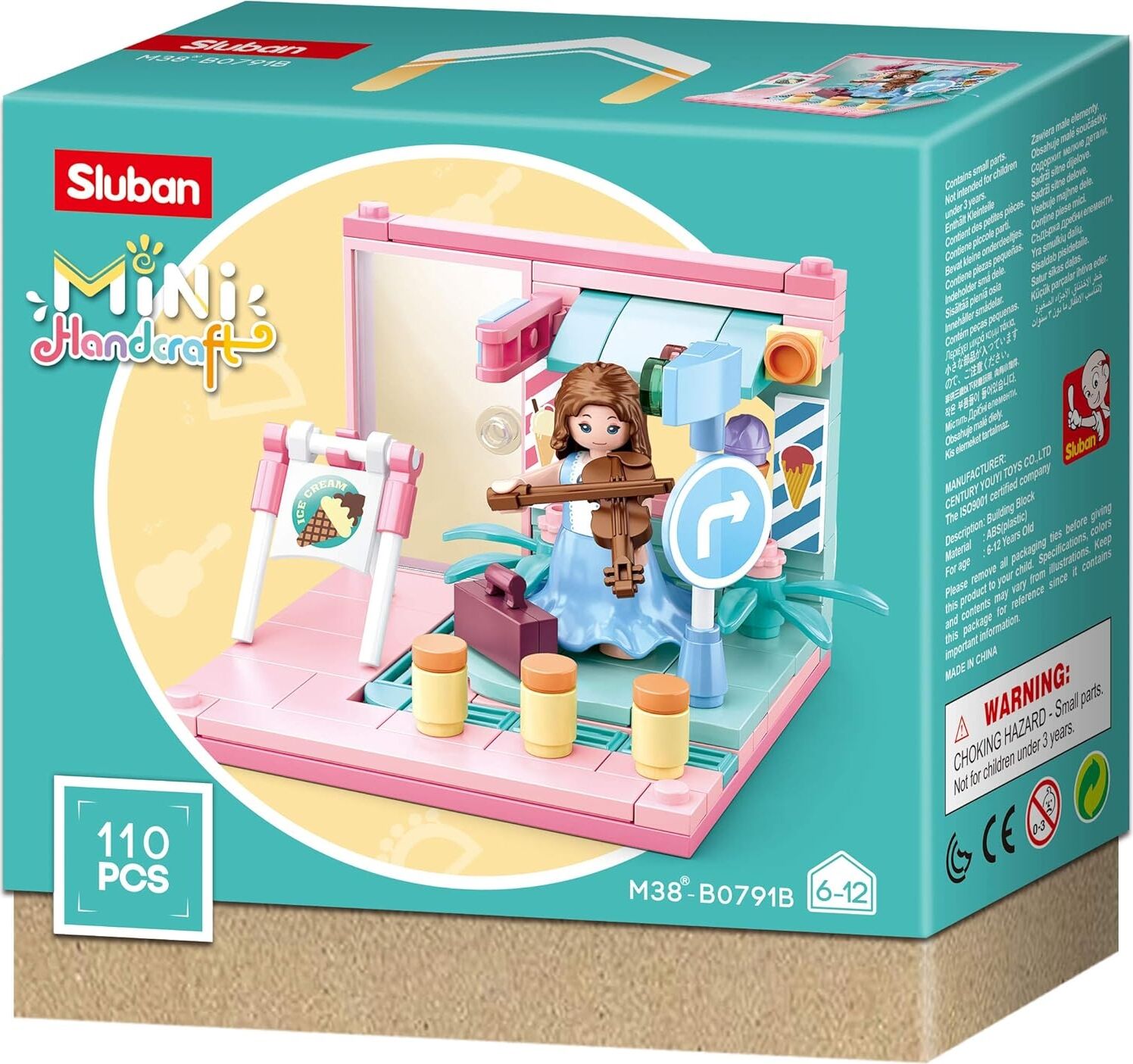 Handcraft Keman Yapım Seti, 110 Parça