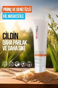 Rice & Sea Clay Mask Pirinç ve Deniz Özlü Kil Maskesi 100 Ml, T1214