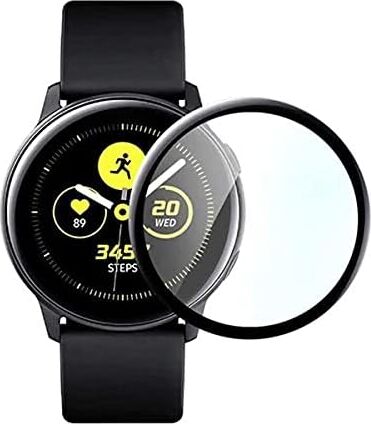 40828 Galaxy Watch Active 2 44MM Zore Ppma Pet Saat Ekran Koruyucu Siyah