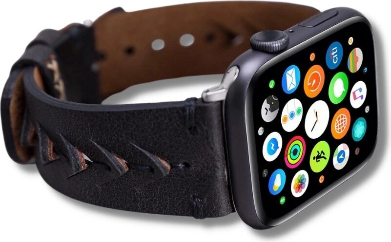 Apple Watch Uyumlu Deri Kordon 42-44-45MM Tn1 Boras