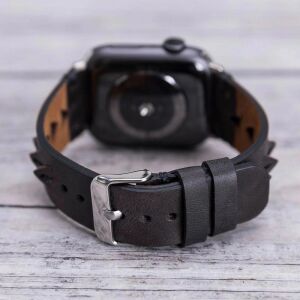 Apple Watch Uyumlu Deri Kordon 42-44-45MM Tn1 Boras