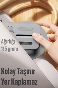 Telvesse Telefon Tutucu Masaüstü Telefon Tablet Standı Yüksek Kalite Metal Katlanabilir 360 Dönen Ayarlı S013