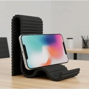 Usin Çok Pozisyonlu Kullanılabilir Cep Telefonu Tablet Tutucu -Cep Telefonu Tutacağı Standı US-T001 (Siyah)