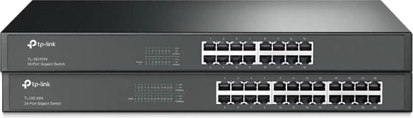 TL-SG1016, 16-Port Gigabit Easy Smart Switch With 8-Port Poe+