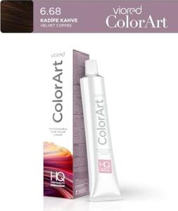Profesyonel Tüp Saç Boyası 60 ml 6.68 Kadife Kahve