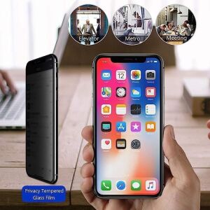 Iphone 13-14 Uyumlu Hayalet Ekran Koruyucu Gizli Yandan Görünmeyen Full Ekran Koruyucu Cam, Tam Gizlilik Tam Koruma.