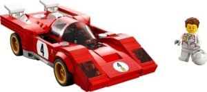 Speed Champions 1970 Ferrari 512 M 76906-8 Yaş ve Üzeri Çocuklar Için Harika Bir Yarış Arabası Modeli Yapım Seti (291 Parça)