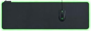 Razer Goliathus Extended Chroma - Rgb Aydınlatmalı Ekstra Büyük Yumuşak Xxl Oyun Faresi Altlığı (Kablo Tutucu, Kumaş Yüzey, Kapitone Kenar, Tüm Fareler Için Optimize Edilmiş) Siyah